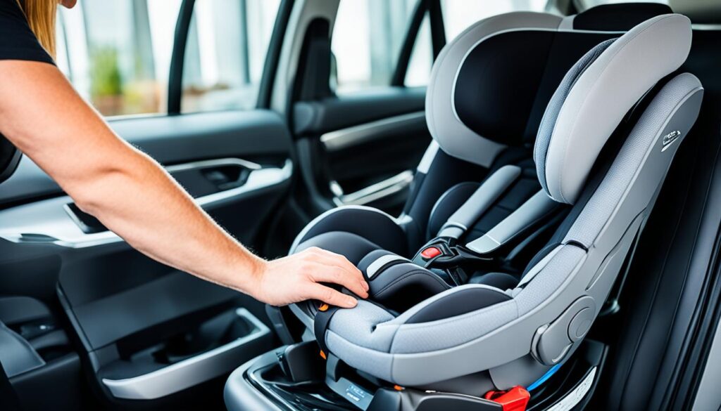 draaibare autostoel isofix installeren